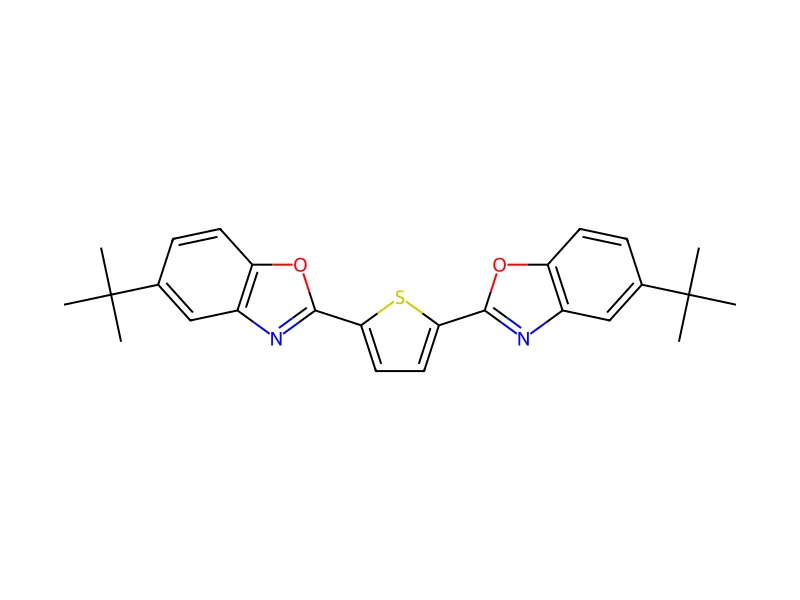 2,5-Bis(5-tert-butyl-benzoxazol-2-yl)thiophene (BBOT) – neat CRM, 100 mg
