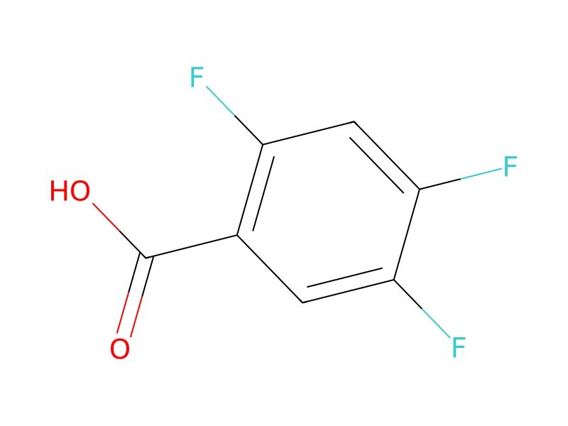 2,4,5-Trifluorobenzoic Acid – neat CRM, 100 mg