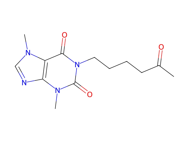 Pentoxifylline – neat CRM, 100 mg