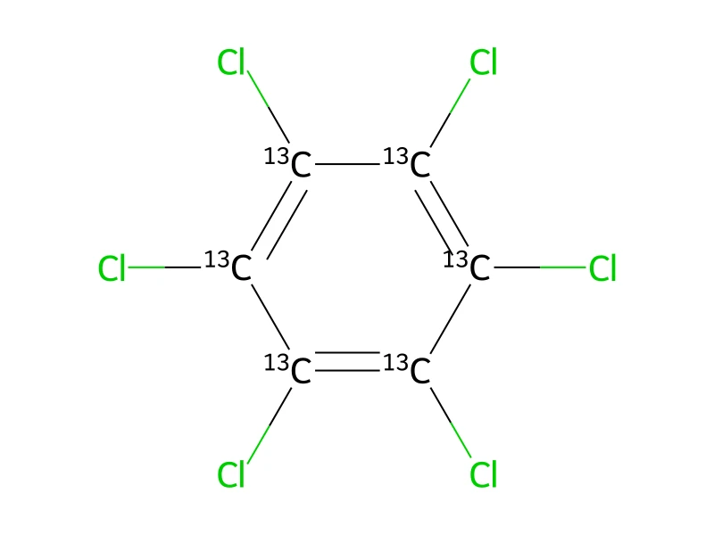 Hexachlorobenzene 13C6 100 µg/ml in Acetone – CRM, 1 ml