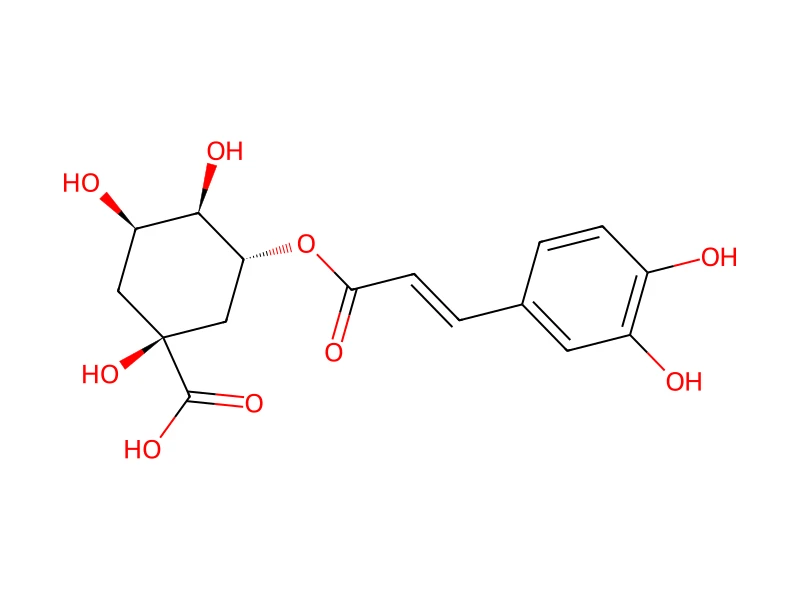 Chlorogenic acid hydrate – neat CRM, 100 mg