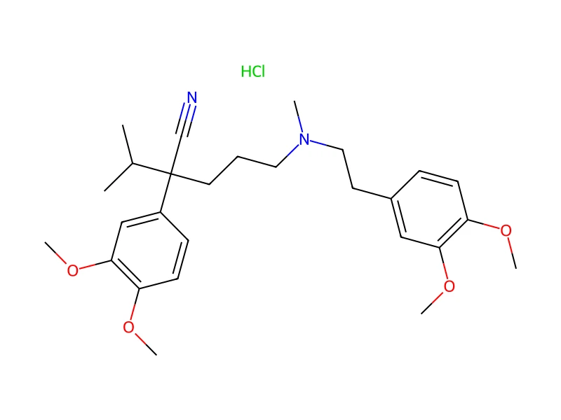 Verapamil Hydrochloride – neat CRM, 100 mg
