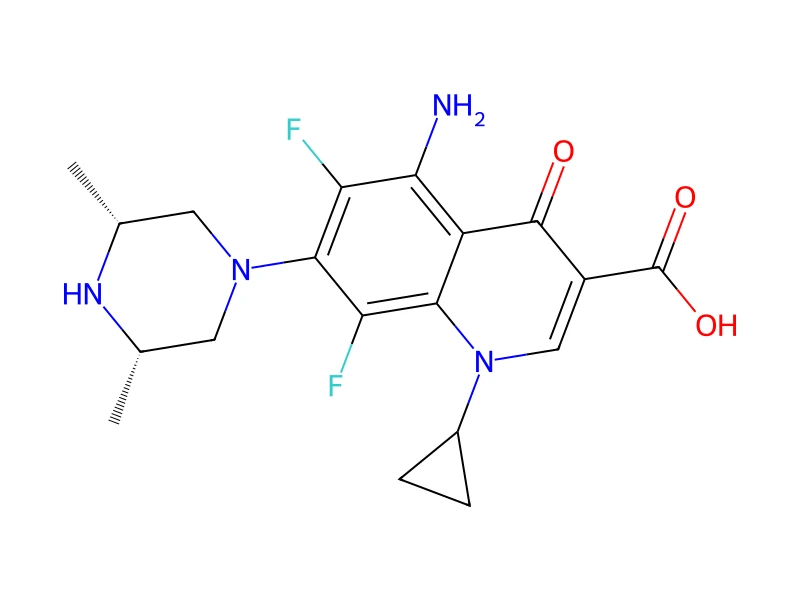 Sparfloxacin – neat CRM, 100 mg