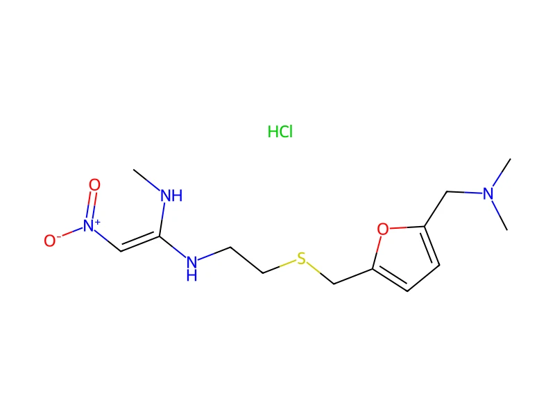 Ranitidine hydrochloride – neat CRM, 100 mg