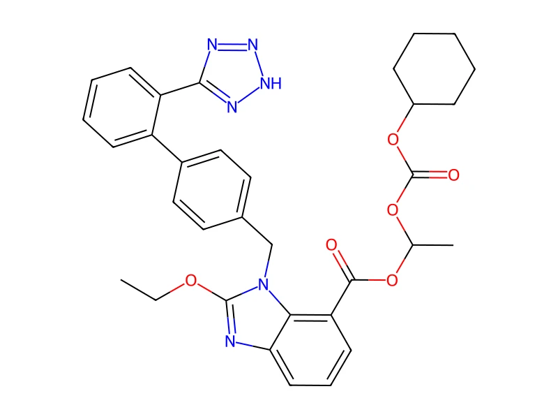 Candesartan cilexetil – neat CRM, 100 mg
