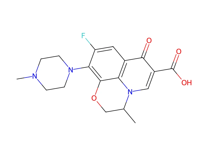 Ofloxacin – neat CRM, 100 mg