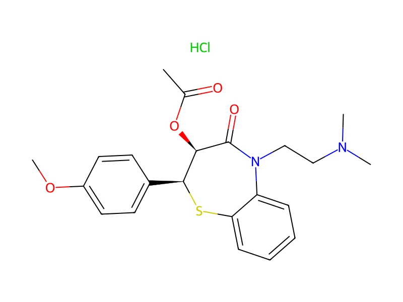 (+)-cis-Diltiazem hydrochloride – neat CRM, 100 mg