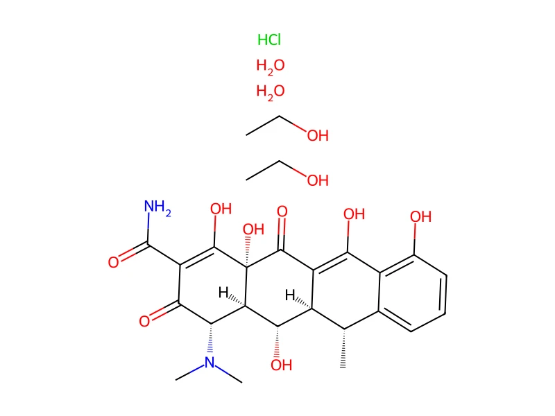 Doxycycline hyclate – neat CRM, 100 mg