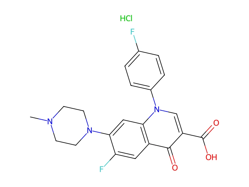 Difloxacin hydrochloride – neat CRM, 100 mg