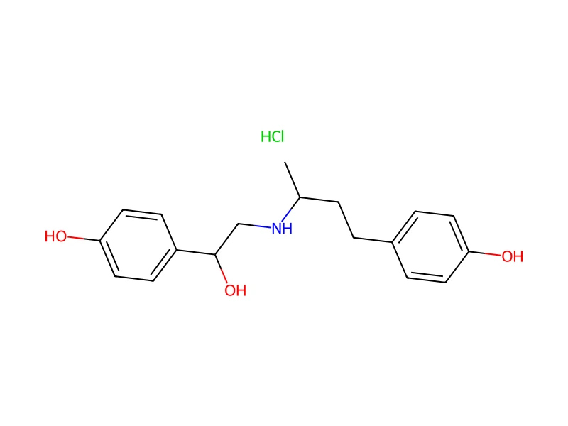 Ractopamine hydrochloride – neat CRM, 100 mg