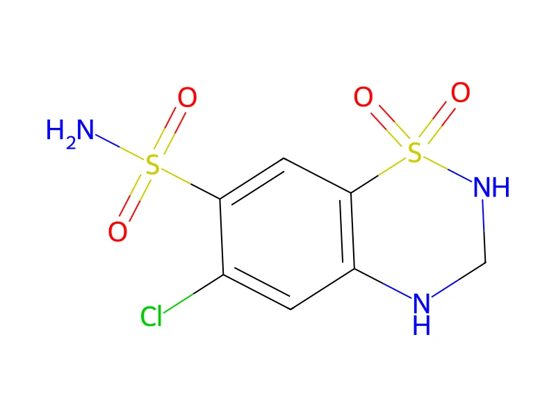 Hydrochlorothiazide – neat CRM, 100 mg