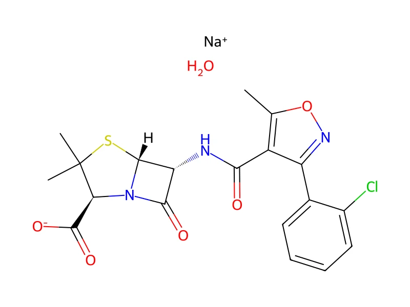 Cloxacillin Sodium Salt Monohydrate – neat CRM, 250 mg