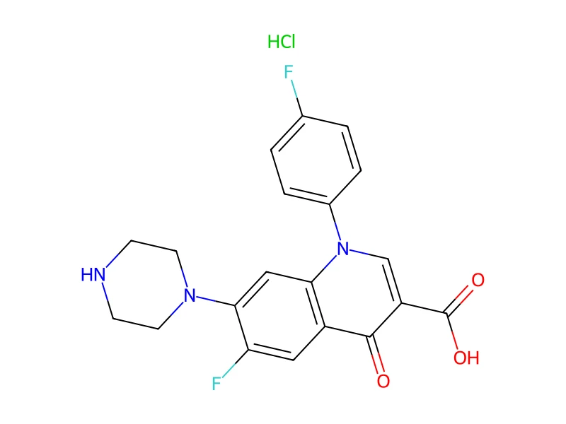 Sarafloxacin hydrochloride – neat CRM, 100 mg