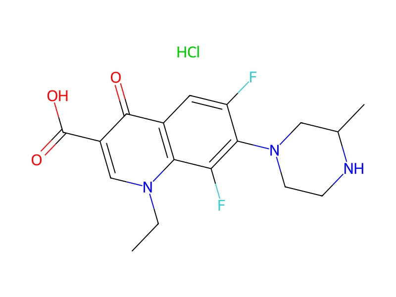 Lomefloxacin hydrochloride – neat CRM, 100 mg