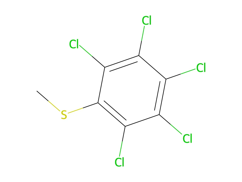 Methyl-pentachlorophenyl sulfide – neat CRM, 100 mg