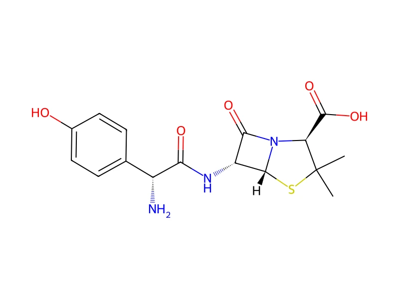 Amoxicillin – neat CRM, 250 mg