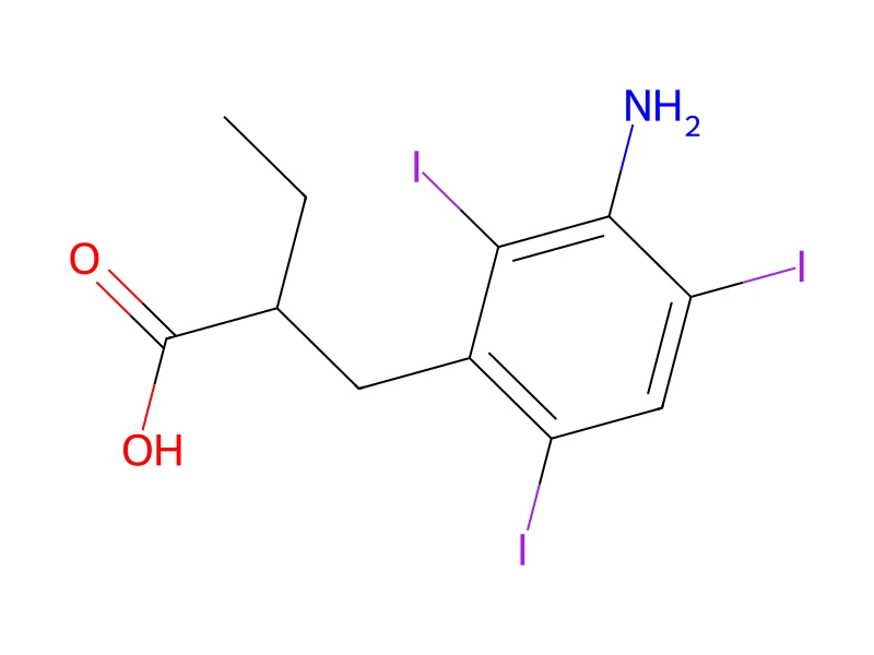 Iopanoic acid – neat CRM, 100 mg