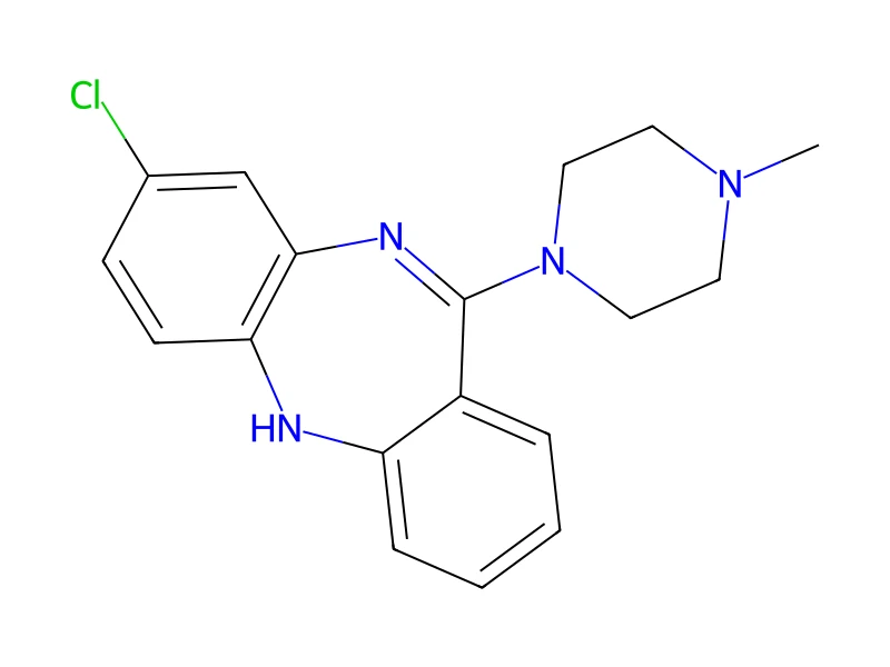 Clozapine – neat CRM, 100 mg