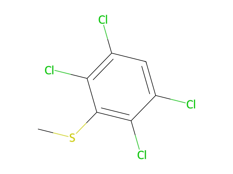 Methyl 2,3,5,6-tetrachlorophenylsulfide – neat CRM, 100 mg
