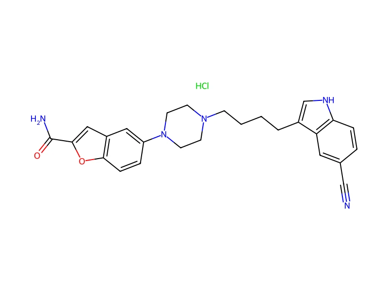 Vilazodone Hydrochloride – neat CRM, 50 mg