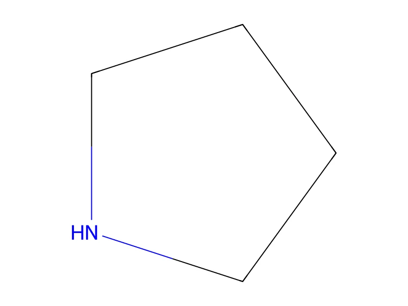 Pyrrolidine – neat CRM, 1 ml