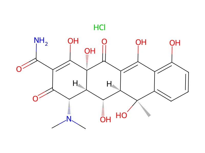Oxytetracycline hydrochloride – neat CRM, 250 mg