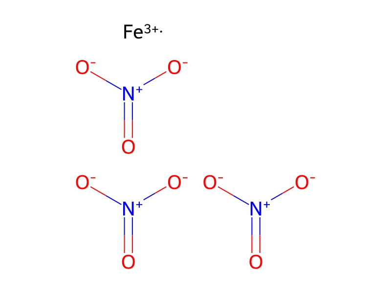 Iron Nitrate Fe(NO3)3*9H2O- min. 99.99+% - Noncertified – high-purity substance, 50 g