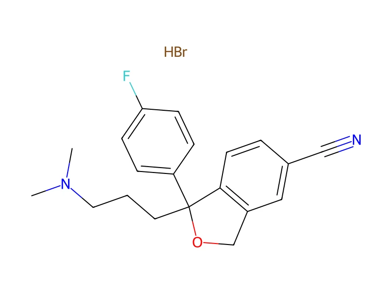 Citalopram hydrobromide – neat CRM, 100 mg