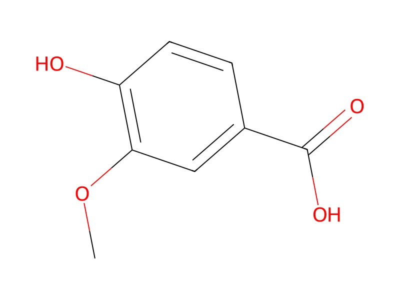 Vanillic Acid – neat CRM, 100 mg