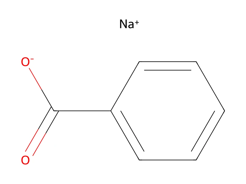 Sodium benzoate – neat CRM, 250 mg