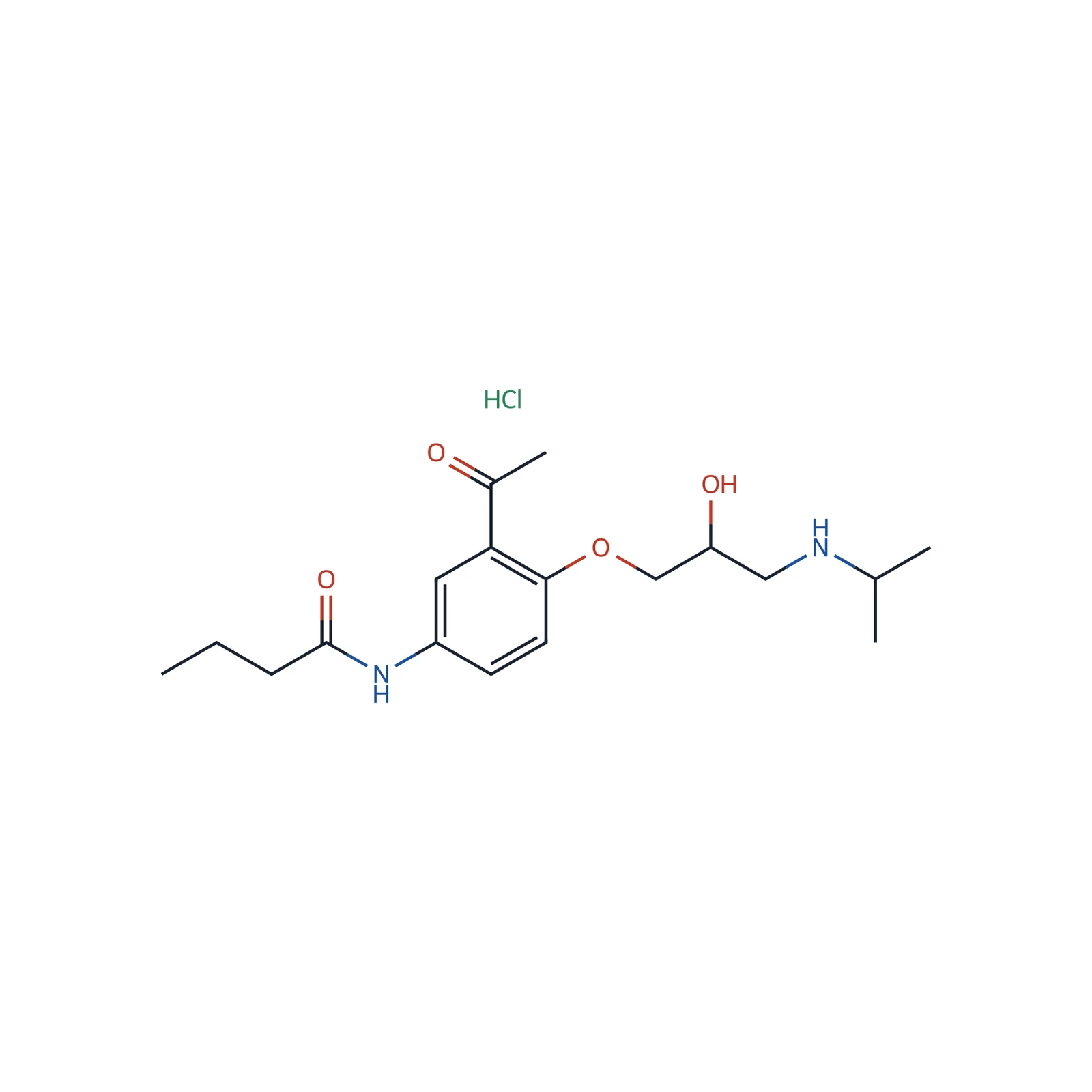 Acebutolol hydrochloride CRS, 50 mg