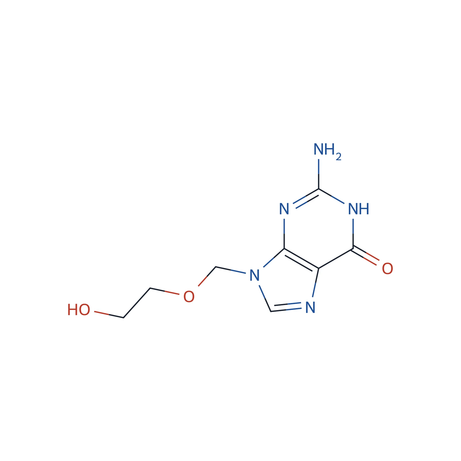 Aciclovir CRS, 75 mg