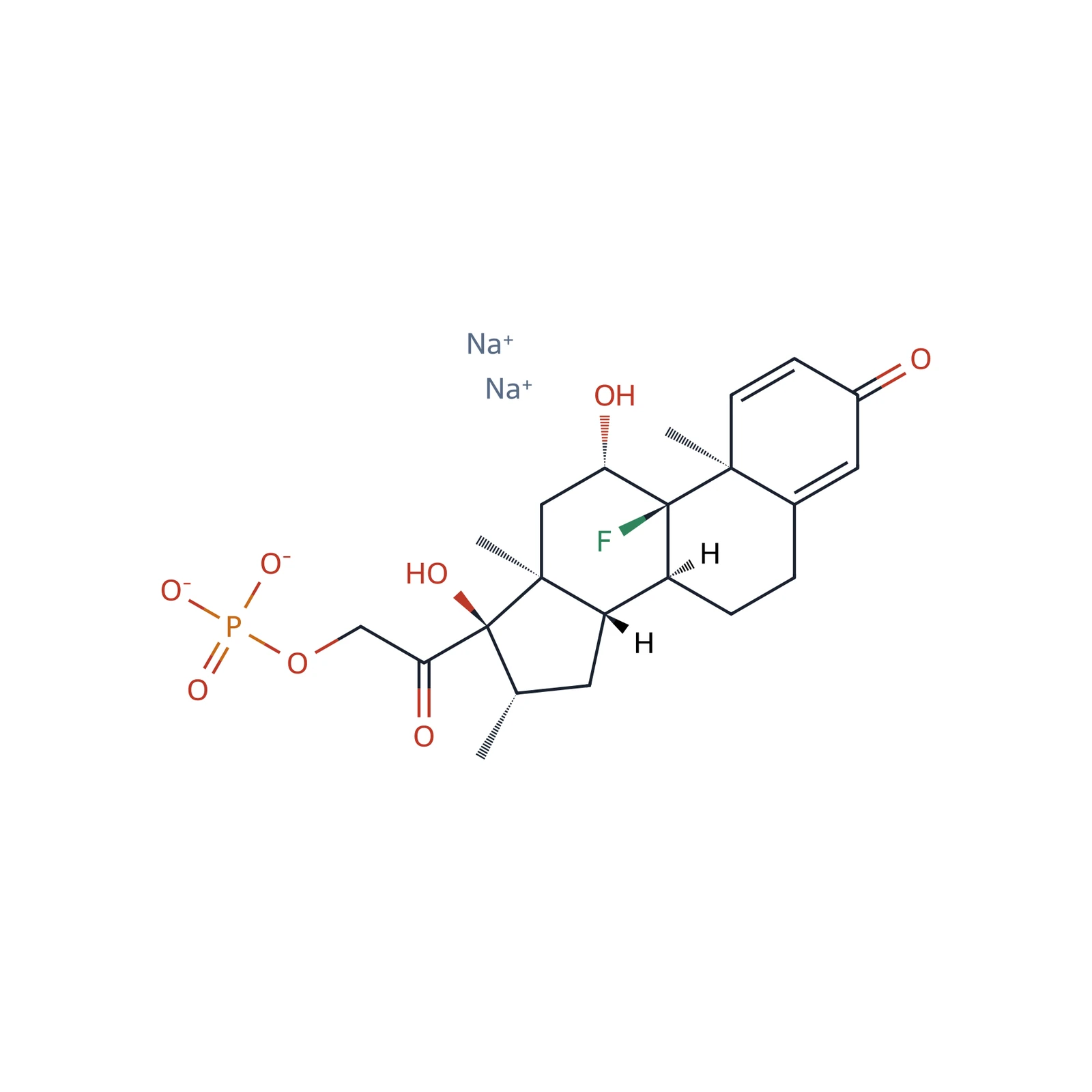 Betamethasone sodium phosphate CRS, 100 mg