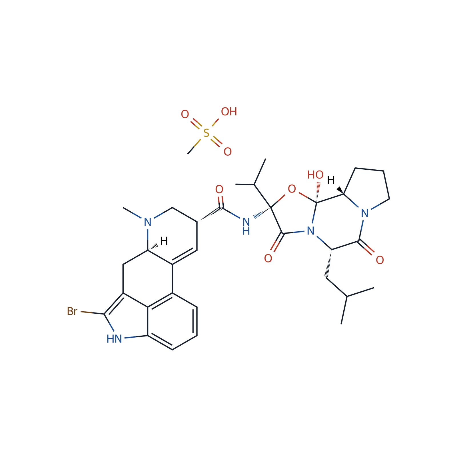 Bromocriptine mesilate CRS, 30 mg