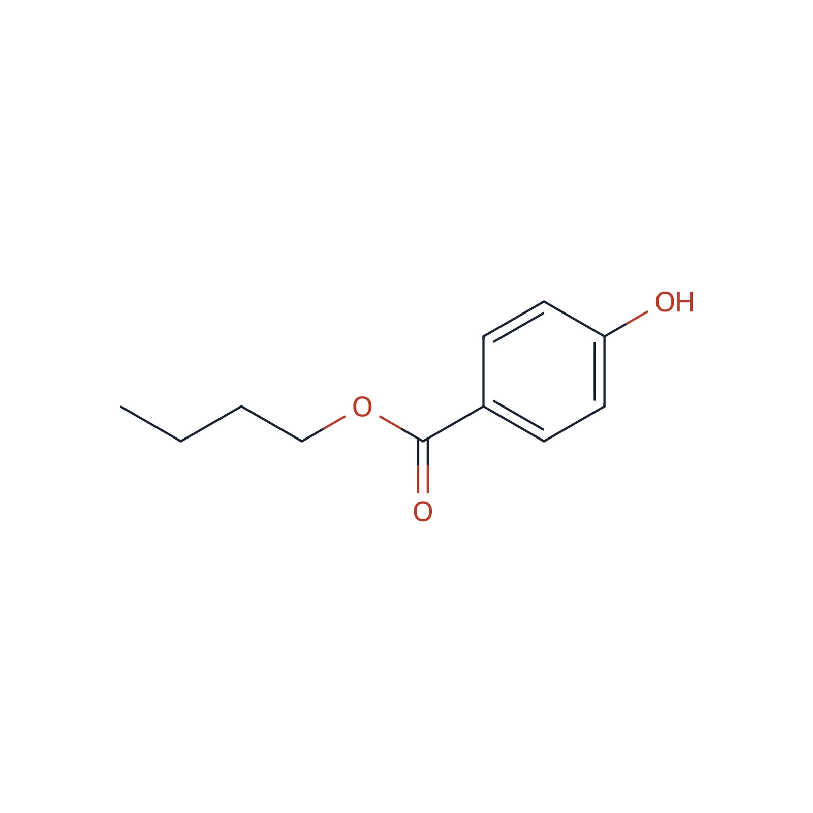 Butyl parahydroxybenzoate CRS, 150 mg