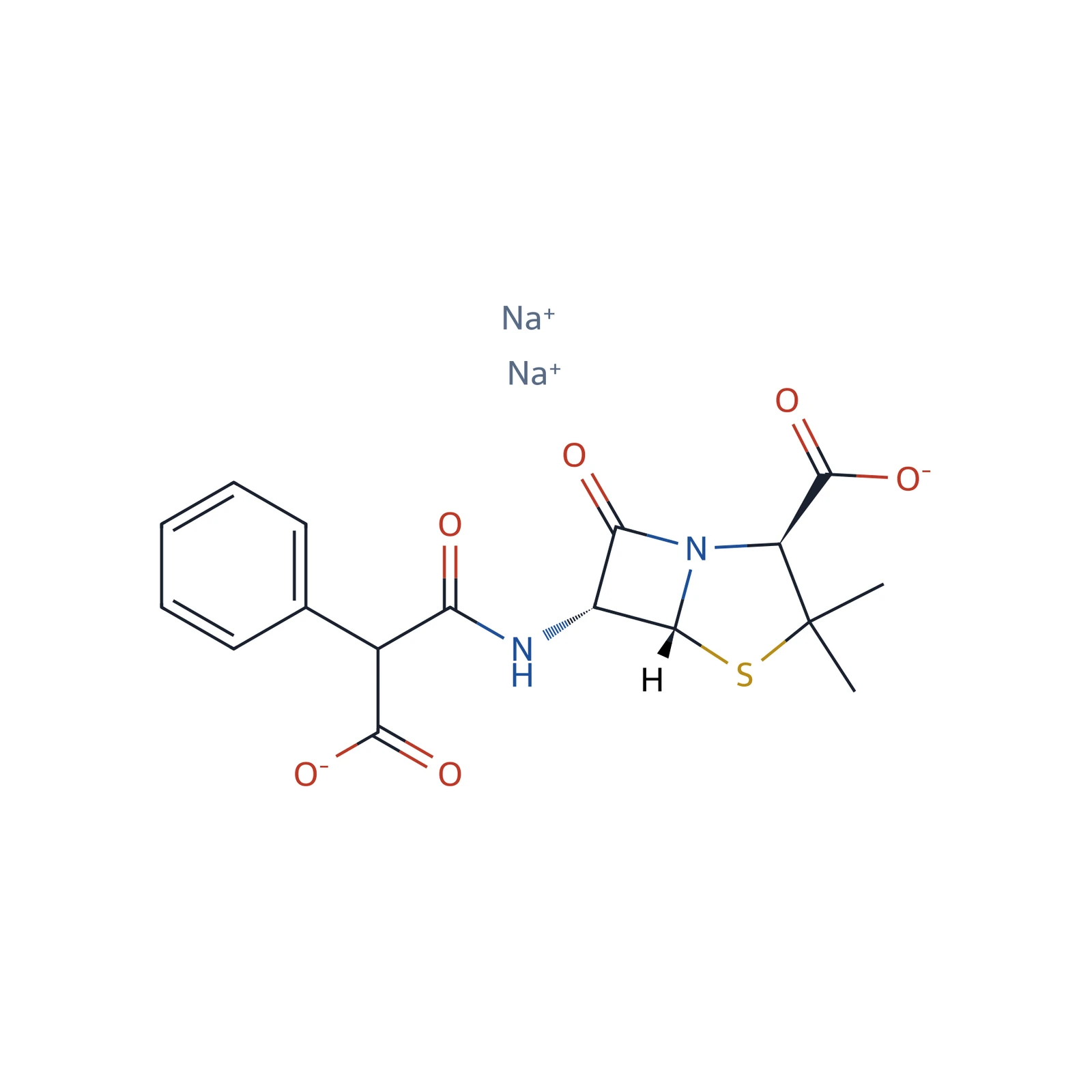 Carbenicillin sodium CRS, 50 mg