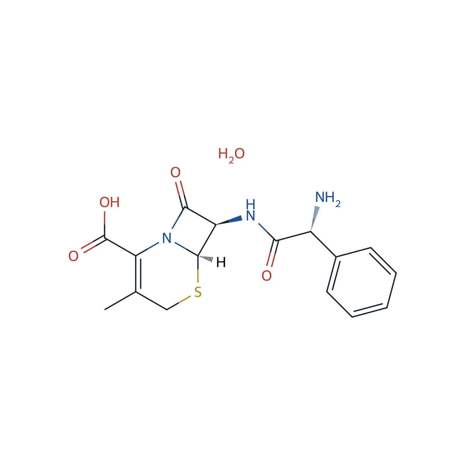 Cefalexin monohydrate CRS, 150 mg