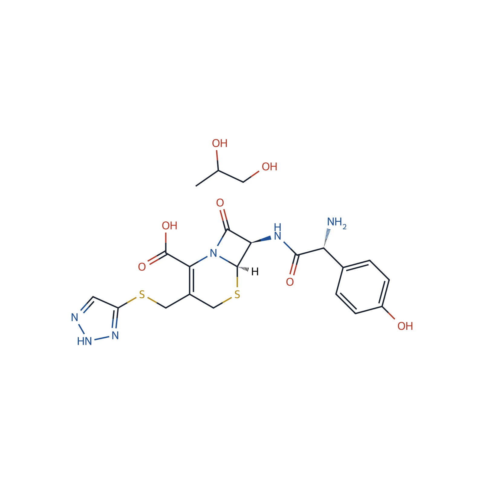 Cefatrizine propylene glycol CRS, 150 mg