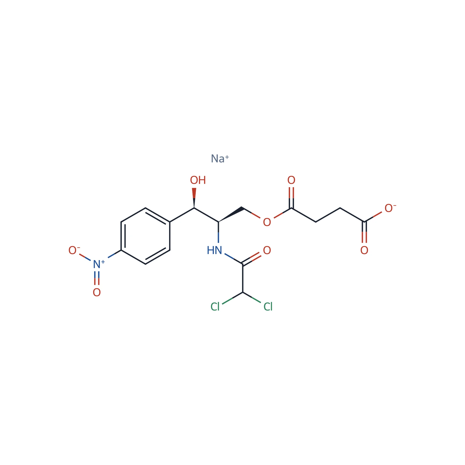 Chloramphenicol sodium succinate CRS, 30 mg
