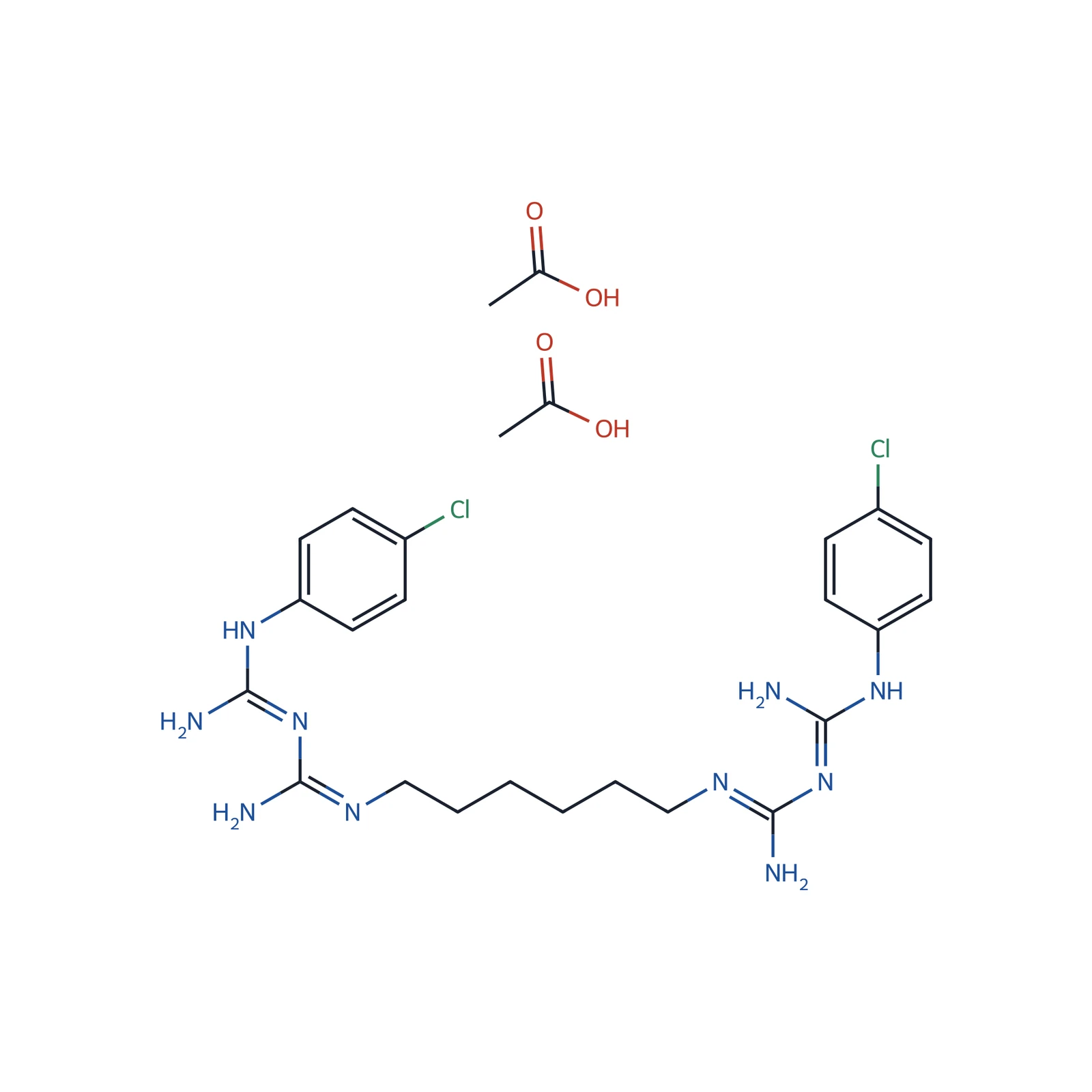 Chlorhexidine diacetate CRS, 10 mg