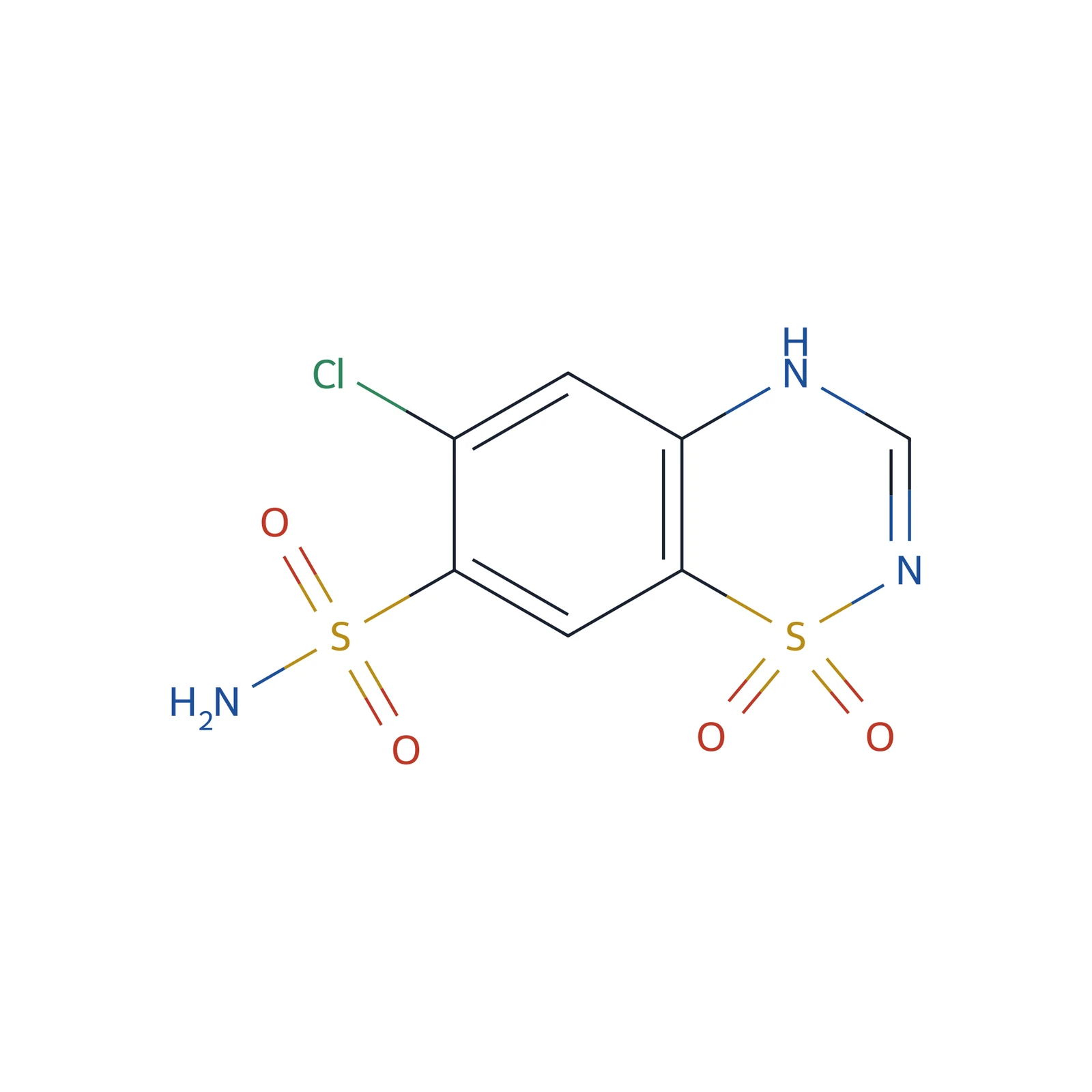 Chlorothiazide CRS, 10 mg