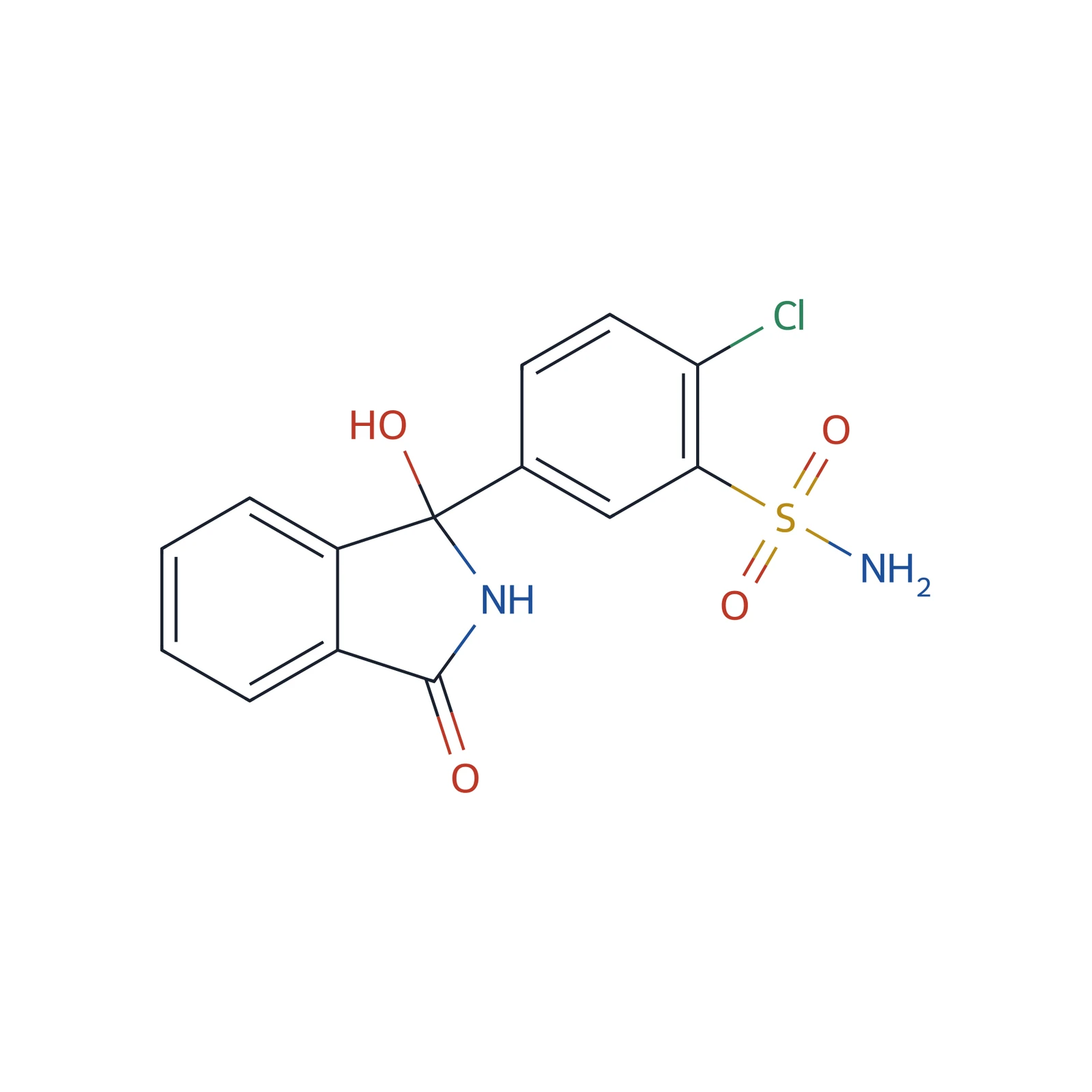 Chlortalidone CRS, 150 mg