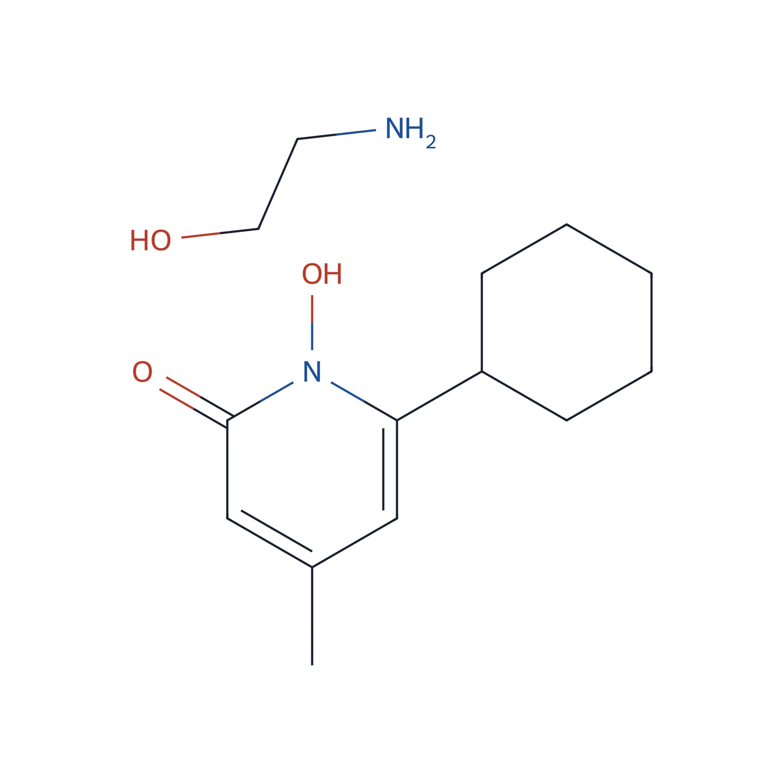 Ciclopirox olamine CRS, 150 mg