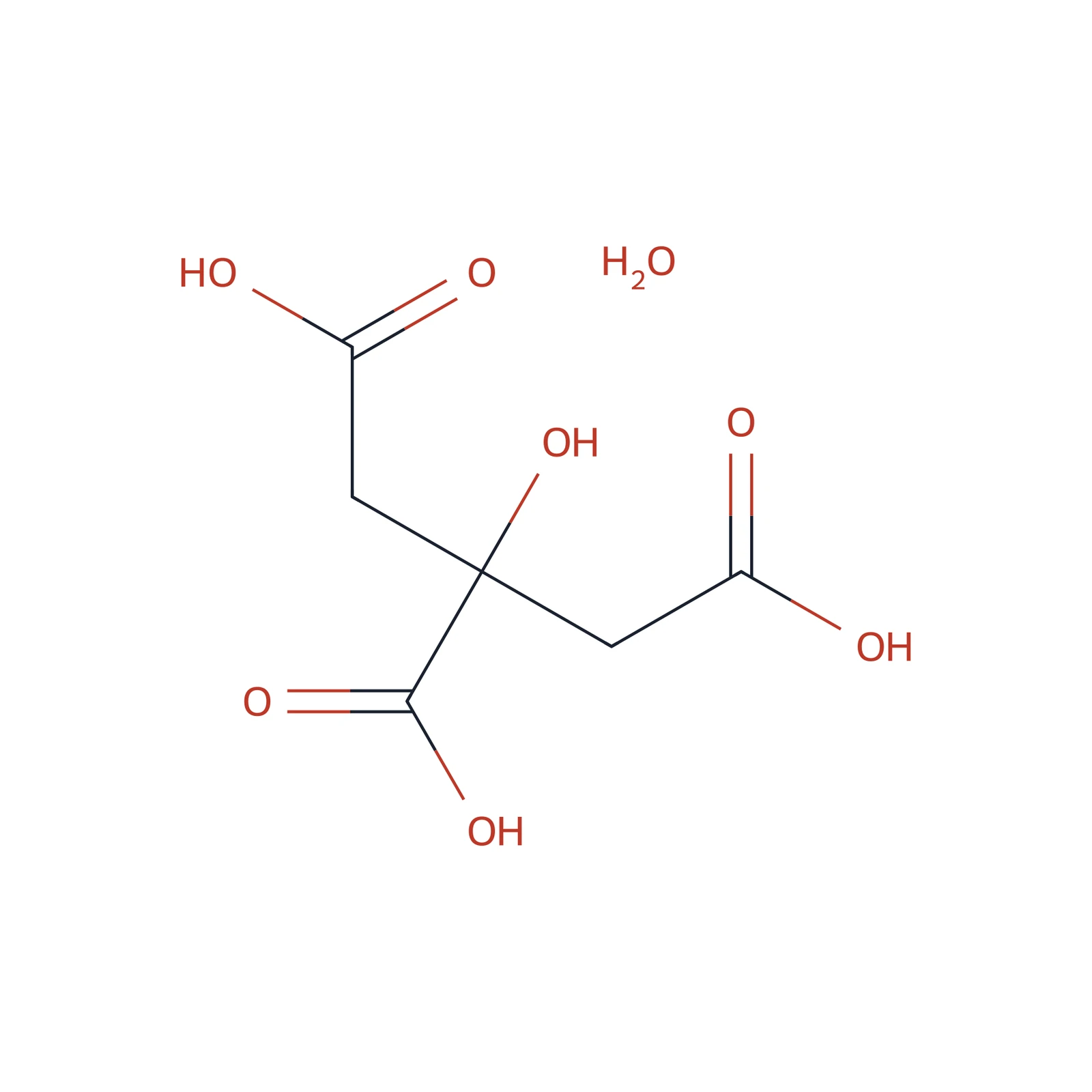 Citric acid monohydrate CRS, 50 mg