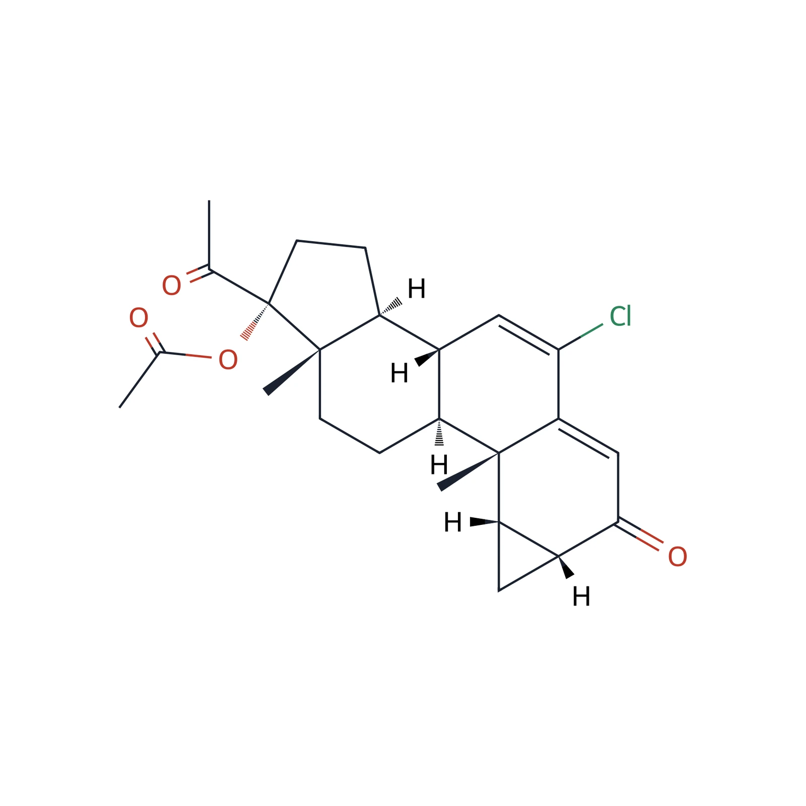 Cyproterone acetate CRS, 30 mg