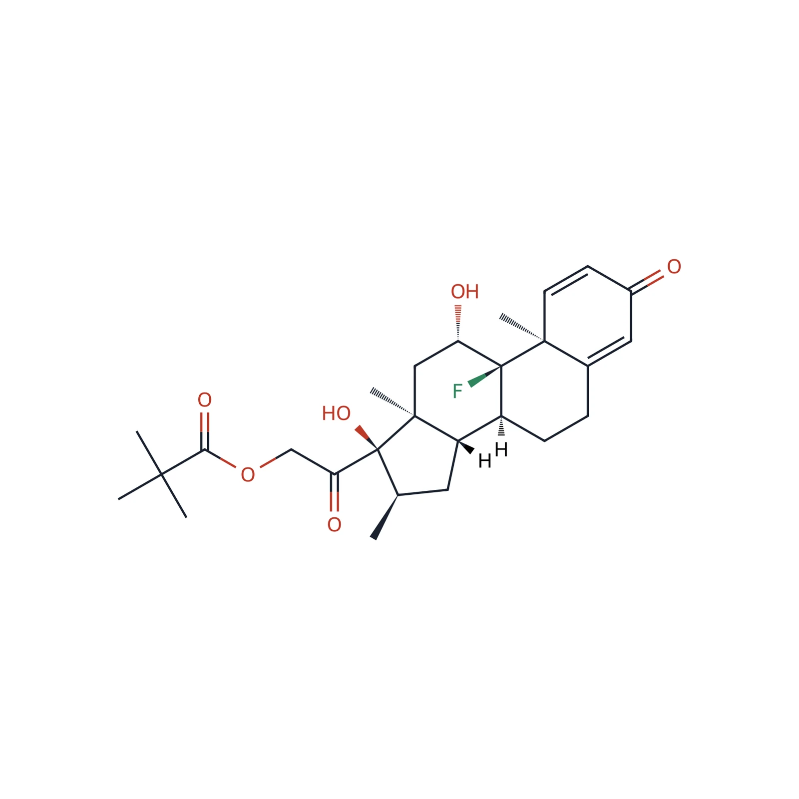 Dexamethasone pivalate CRS, 50 mg