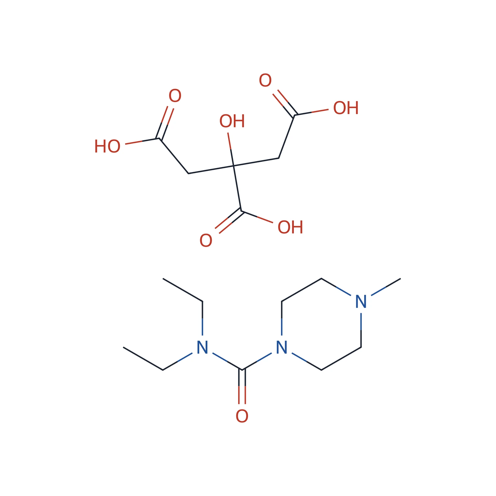 Diethylcarbamazine citrate CRS, 250 mg