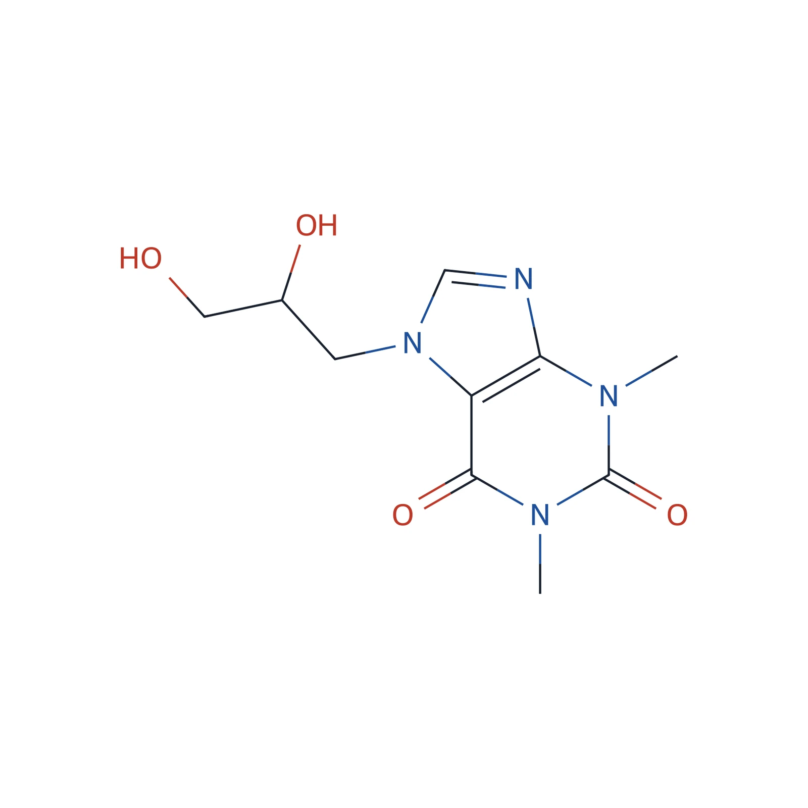 Diprophylline CRS, 100 mg