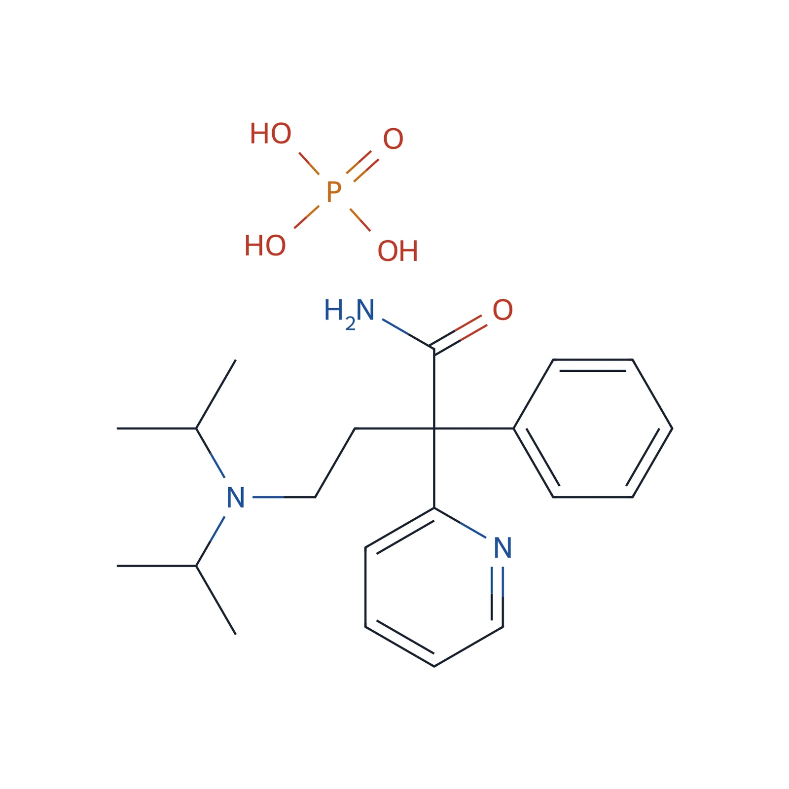 Disopyramide phosphate CRS, 100 mg