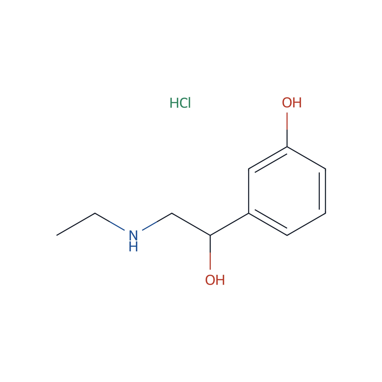 Etilefrine hydrochloride CRS, 75 mg